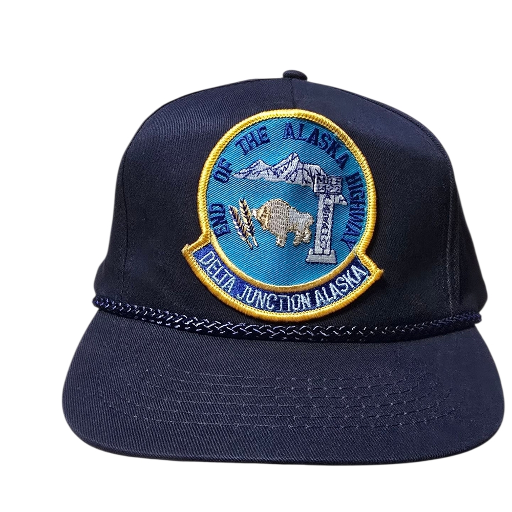 Navy Blue Alaska Destination Cap
